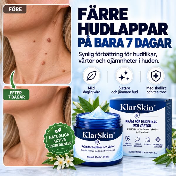 Upptäck KlarSkin idag!