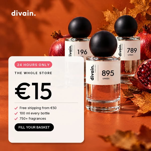 750+ perfumes in 100 ml for €15