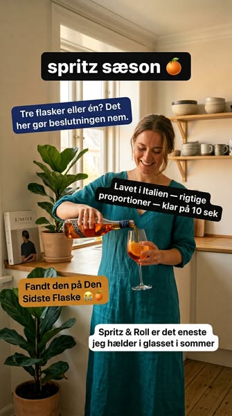Klar til spritz? Kun 45 kr.