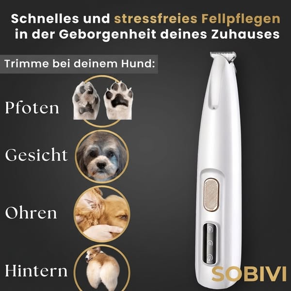 Pfoten trimmen ohne Drama! Der Sobivi Trim macht deinen Hund entspannt