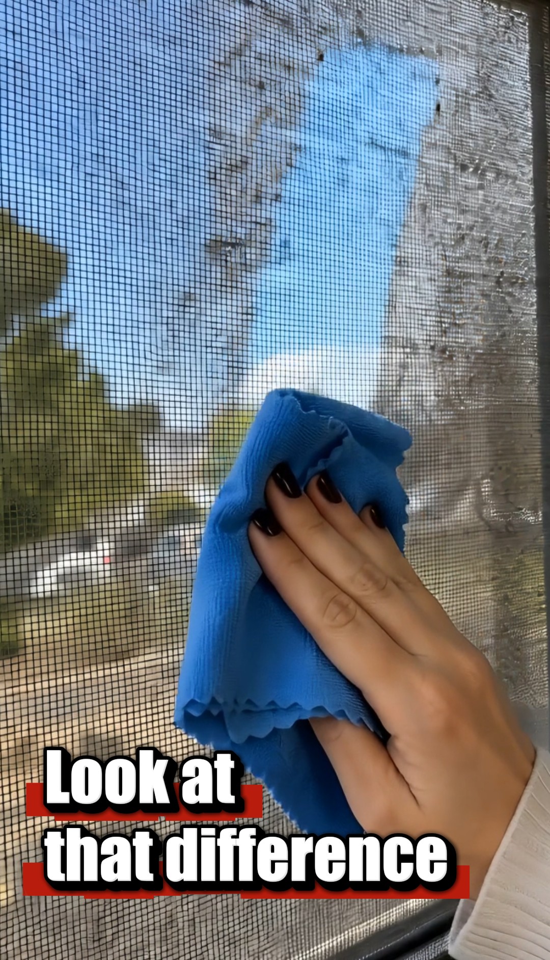 Household Window Screen Cleaning Kit