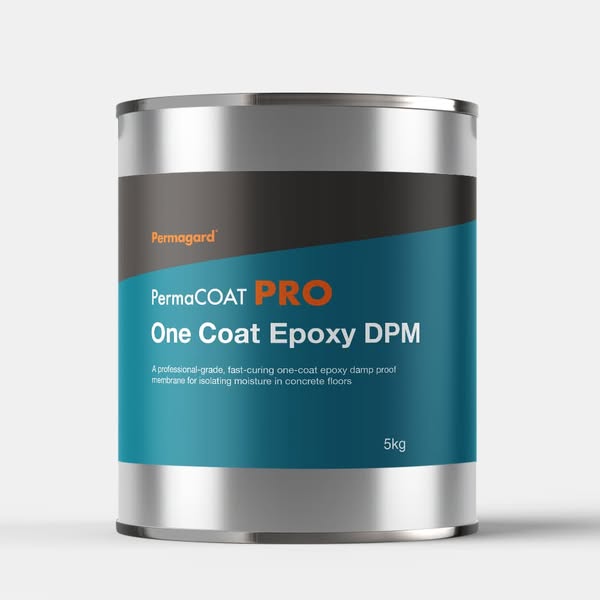 PermaCOAT PRO One Coat Epoxy DPM 5 kg Permagard- Epoxy Flooring & Damp Proofing