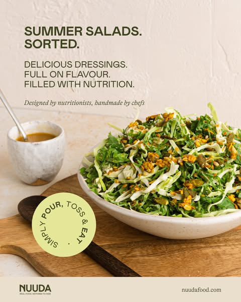 Summer meals, sorted