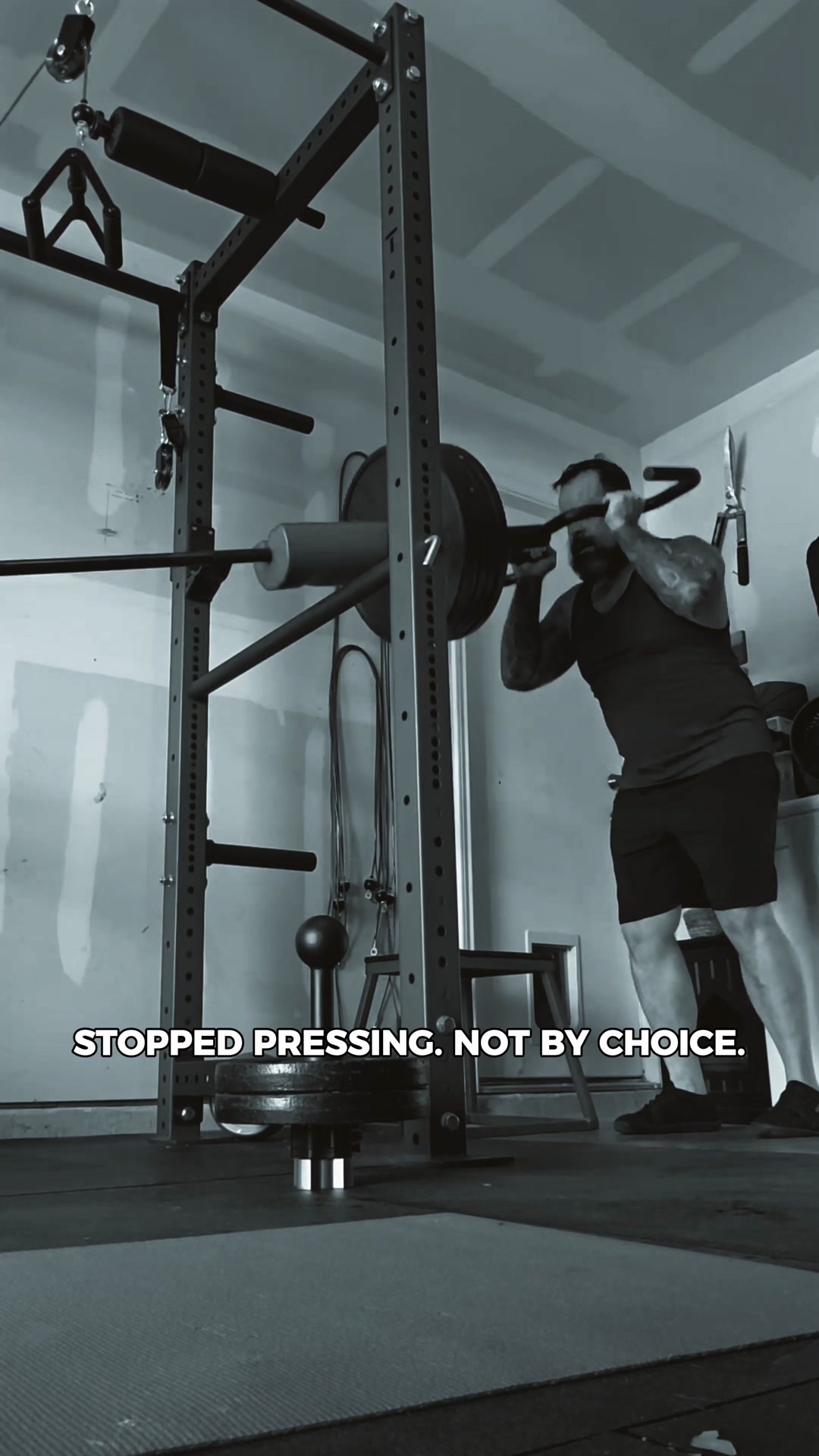 You didn't quit overhead pressing. Your shoulder did. Give it back.