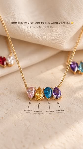 Your whole family, one necklace