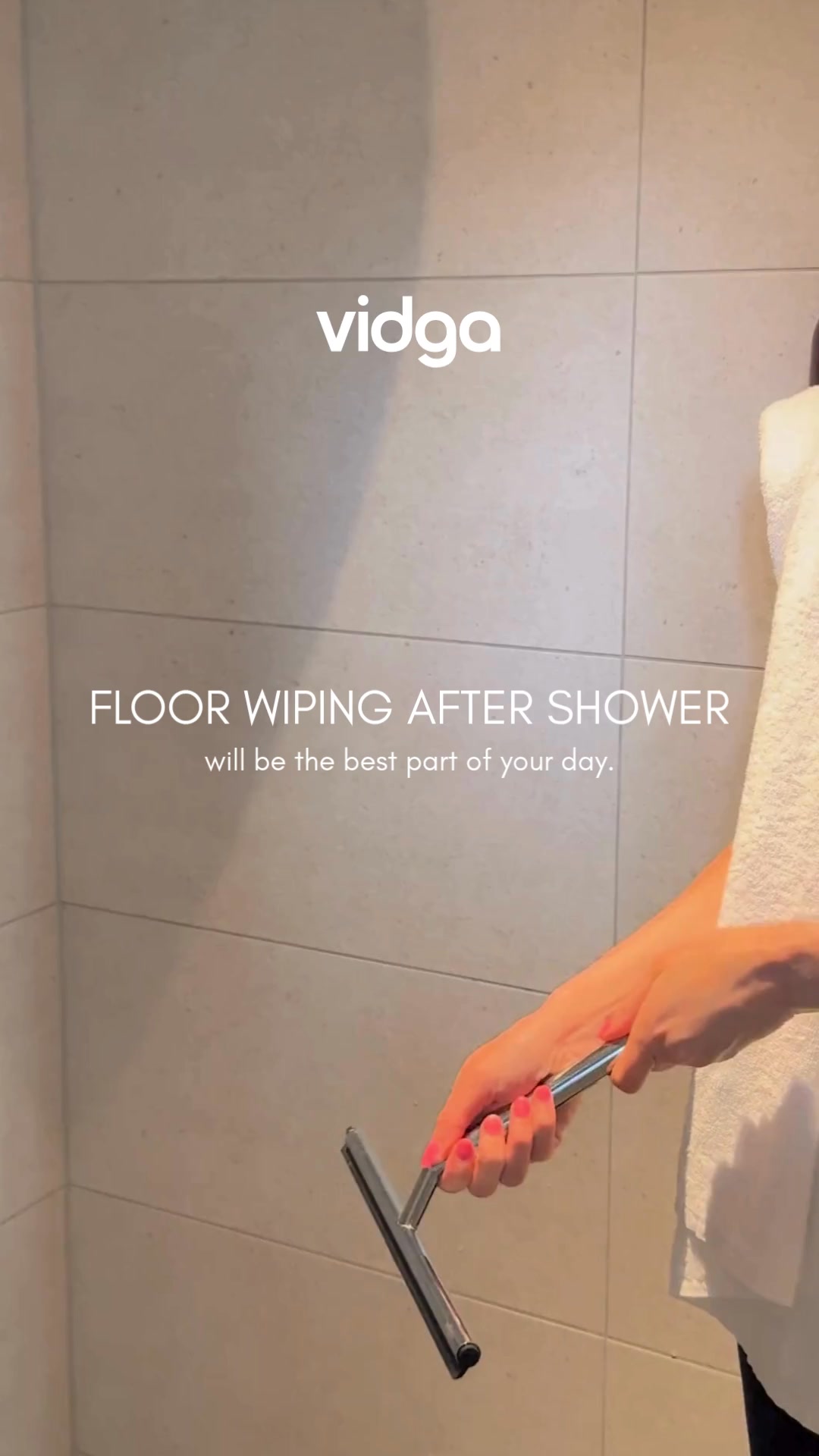 It's so easy to wipe the floors!
