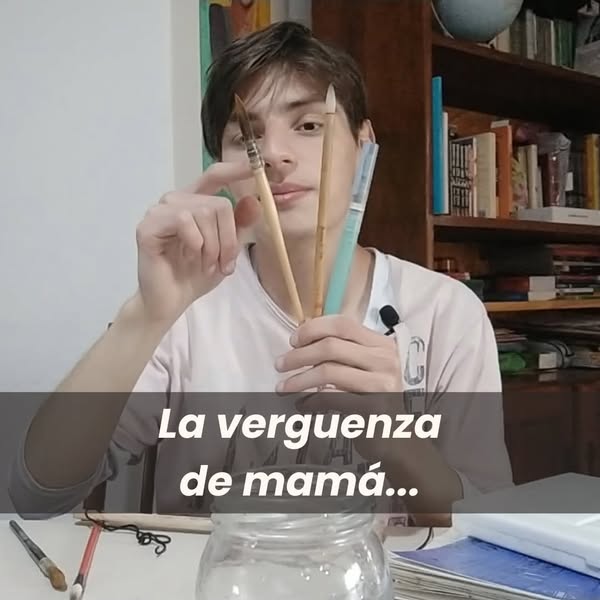 Mamá escondía mis dibujos cuando venían visitas, hasta que…