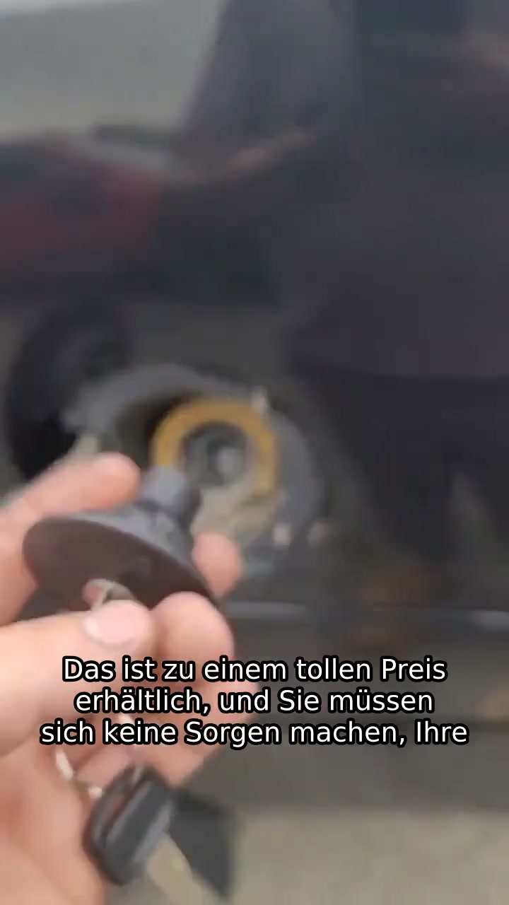 Abschließbarer Tankdeckel mit 2 Schlüsseln – mehr Schutz für Ihren Kraftstofftank!
