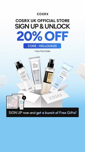 Sign up now & get 20% off your first order.