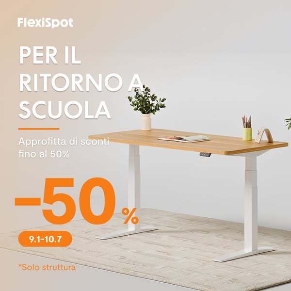 sedie ergonomiche scontate fino al 50% per il ritorno a scuola