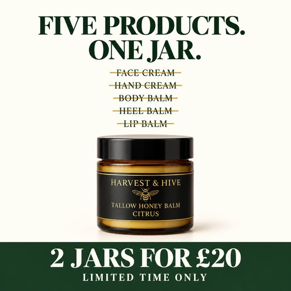 2 Jars for £20 — Ends Soon
