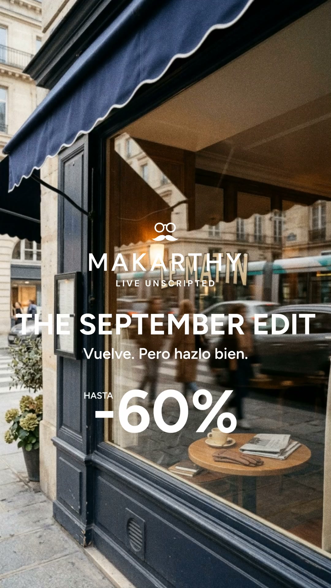 Vuelve, pero hazlo bien. The September Edit.