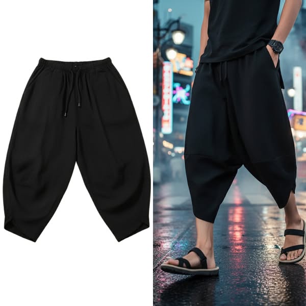 Harem meets streetwear.