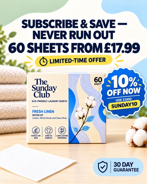 10% off with code SUNDAY10