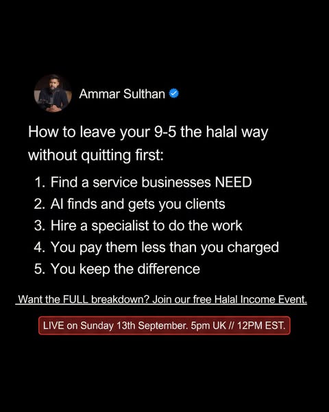 [FREE] Live Training This Sunday @ 12PM EST // 5PM UK