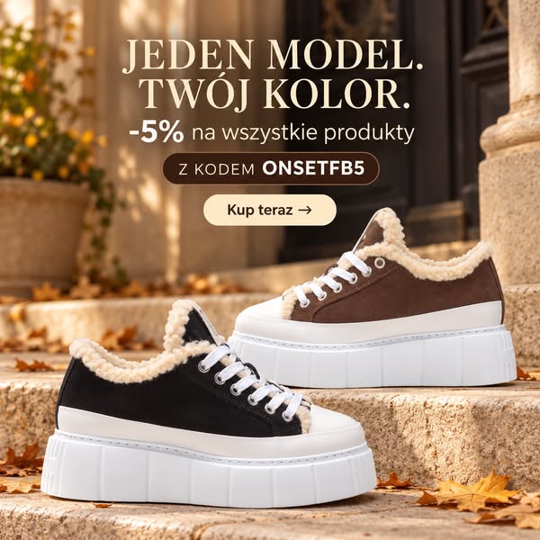 Jeden model. Twój kolor. Rabat 5%.