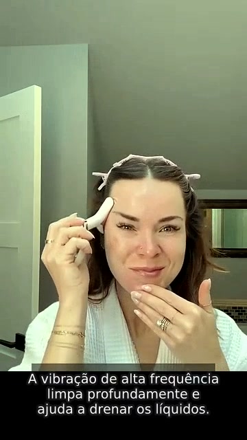 Massageador EMS para Pescoço – Efeito Firmador + Microcorrente