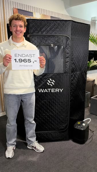 Watery Ångbastu: Endast 1.965 kr!