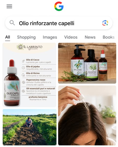 Olio stimolante per una cute più reattiva