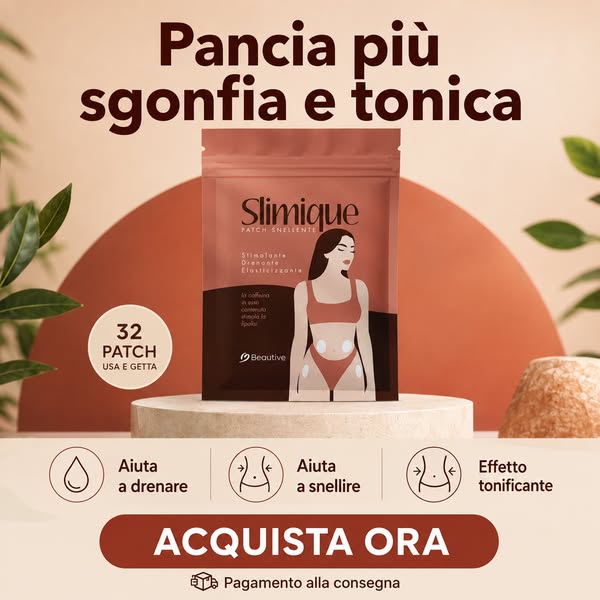 Ritrova una pancia più sgonfia con Slimique!