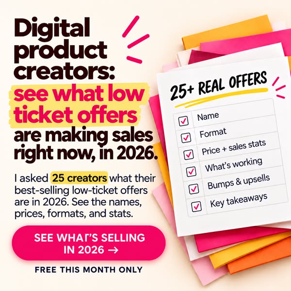 The 2026 Low-Ticket Census FREE