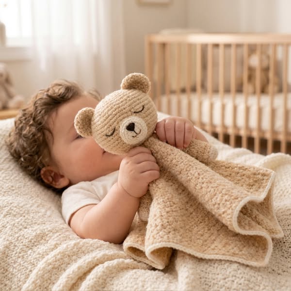 90% Off Crochet Bear Lovey Pattern