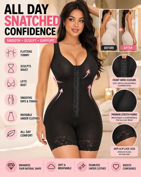 FAJAS COLOMBIANAS SHAPEWEAR FOR WOMEN TUMMY CONTROL POST SURGERY FULL – LUNA