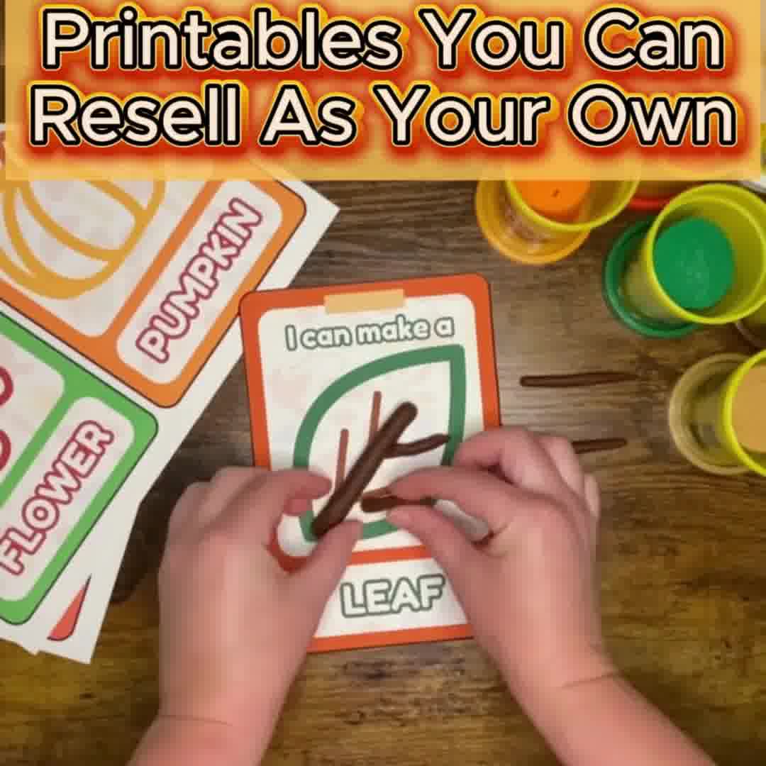 Fall/Autumn PLR Printables On Sale Today!