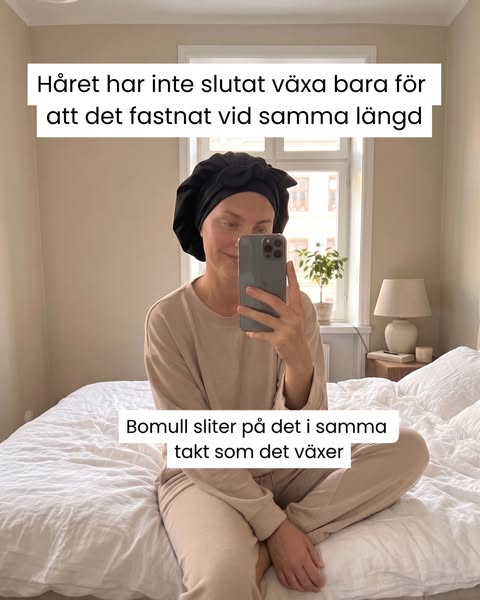 Ditt hår växer. Men skyddas inte.