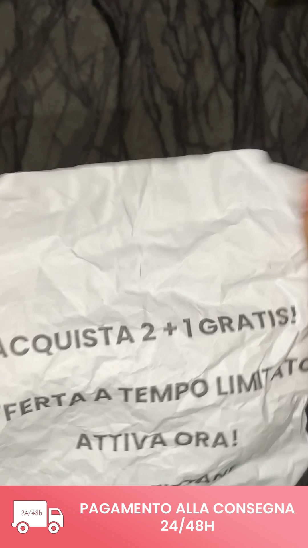 PAGAMENTO ALLA CONSEGNA