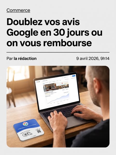 Plaque Avis Google Digifeel