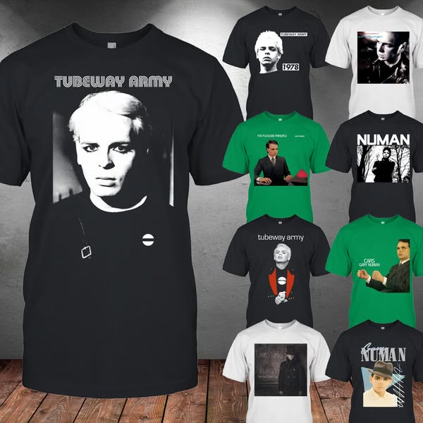 Gary Numan | Custom prints store | T-shirts, mugs, face masks, posters