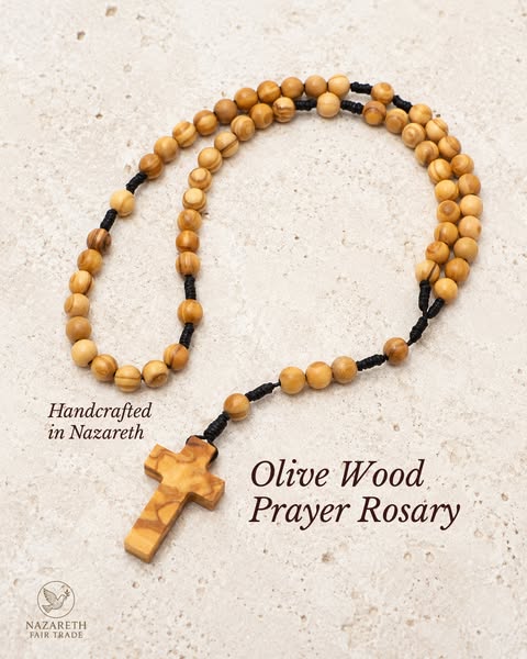 Handcrafted Olive Wood Rosary