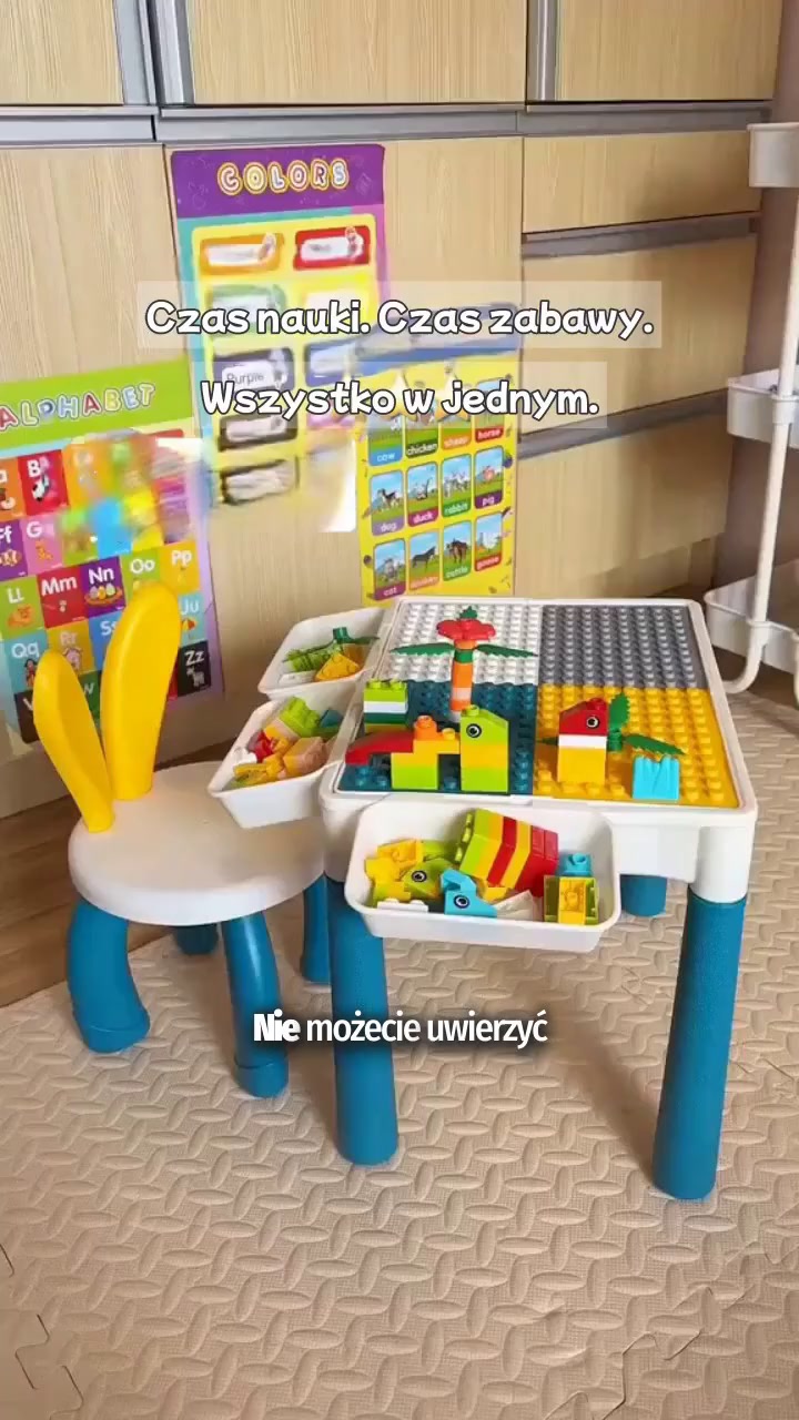 Wszechstronny Stolik Aktywności dla Dzieci