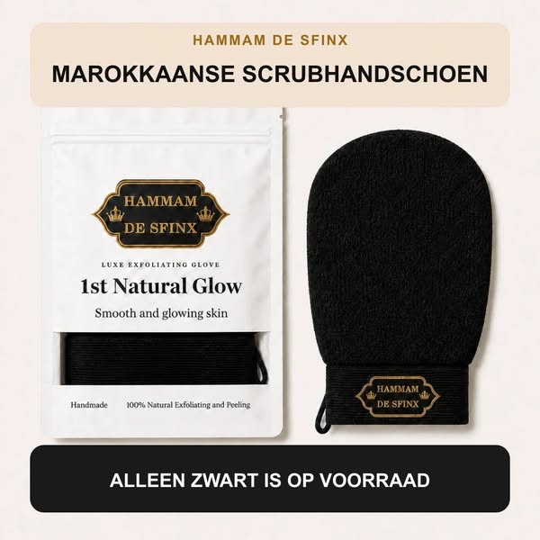 Zwarte scrubhandschoen € 12,95