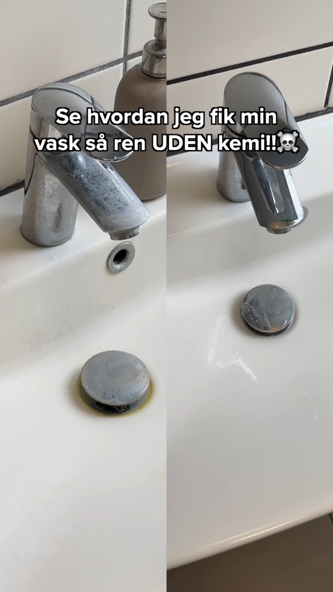 Nul kemi - Kun effektiv rengøring!