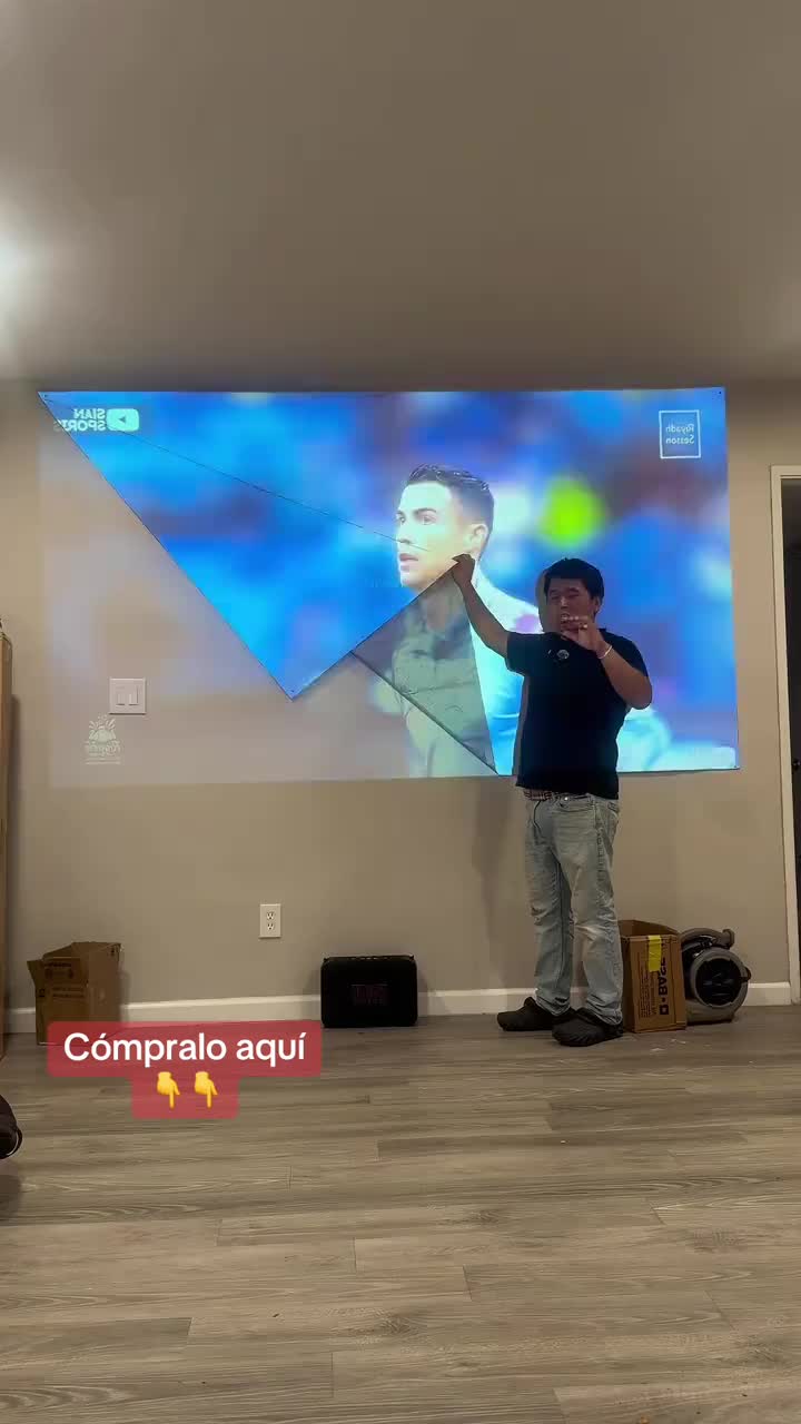News -Metallic Anti-Light Projector Screen