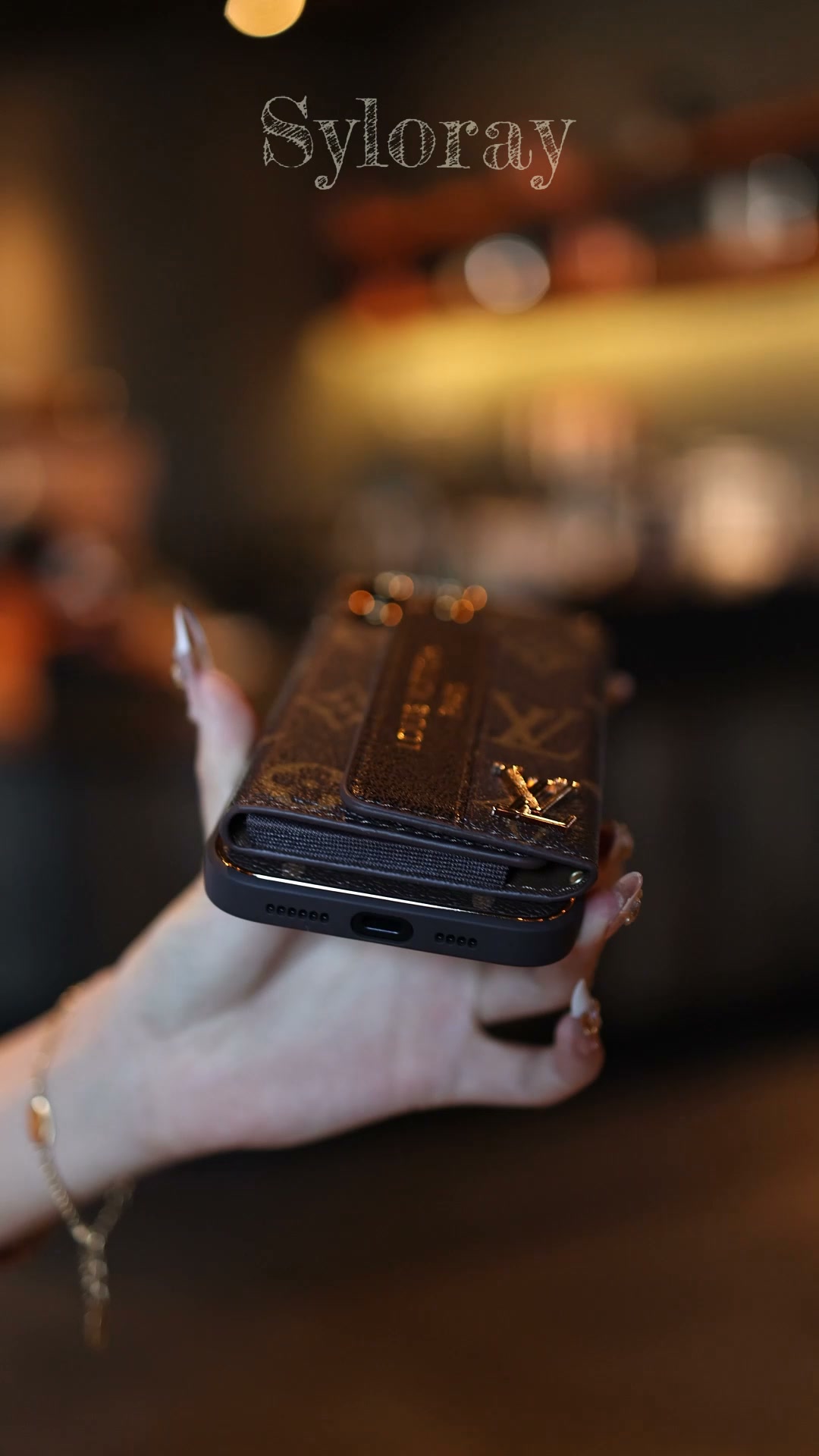 3-in-1 Luxury Case: Card, Strap & Style