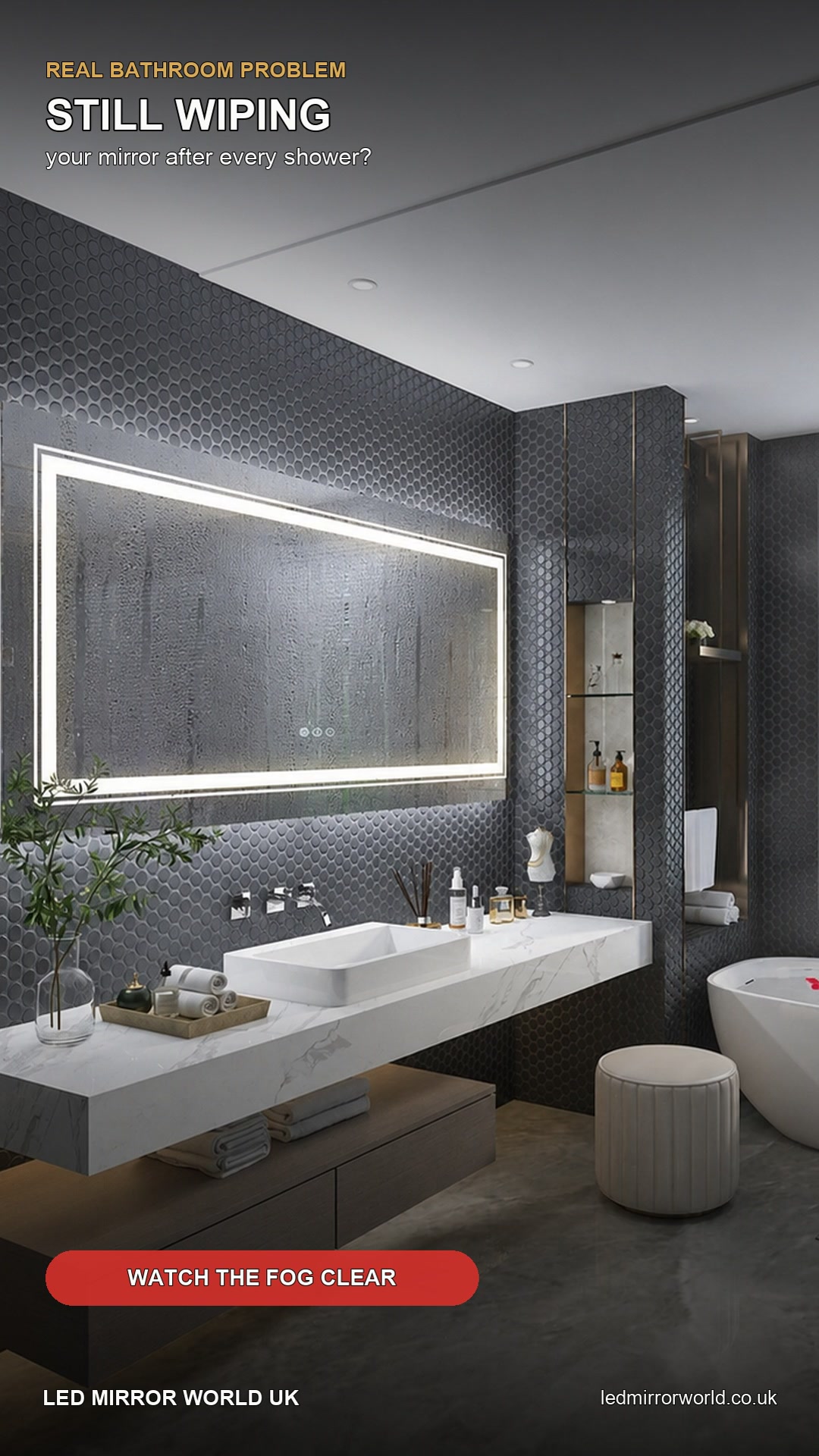 Clear Mirror After Every Shower