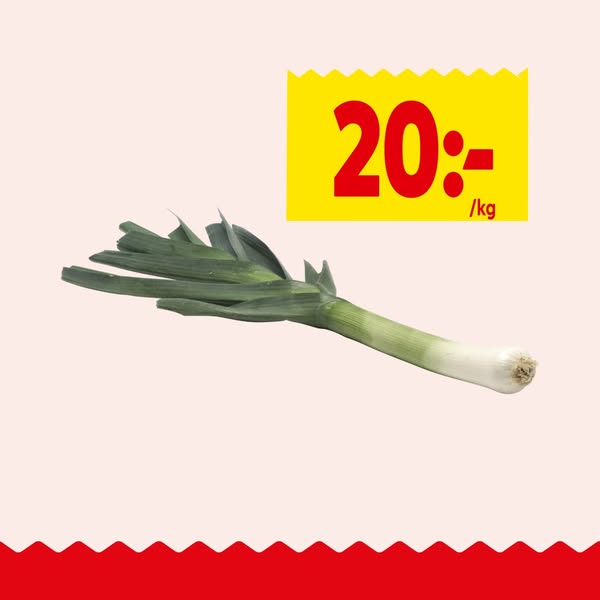 Purjolök ca 330g Klass 1 ICA