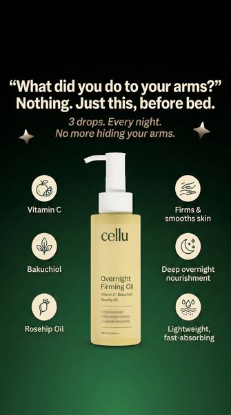 FINAL 200 BOTTLES. Overnight Firming Oil is almost sold out
