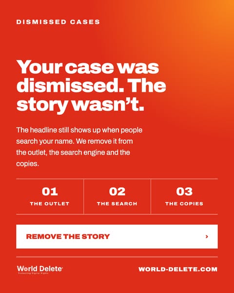 Your case was dismissed. The story wasn’t.
