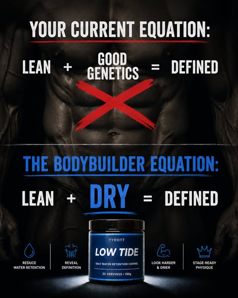 Lean Plus Dry Equals Defined.