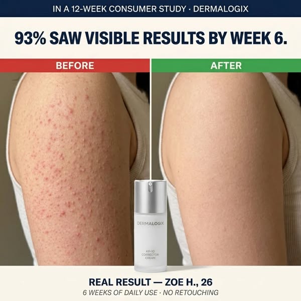 93% saw visible results by week 6