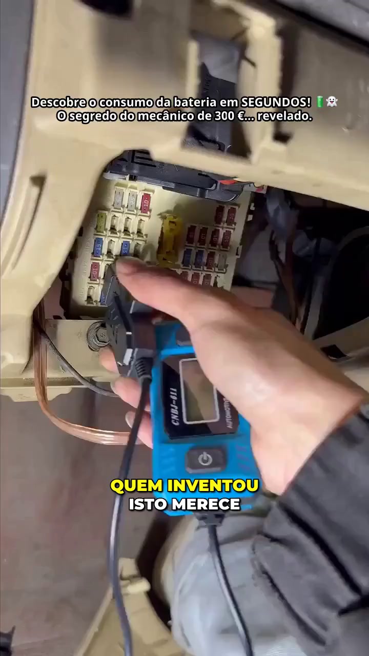 Testa circuitos do carro em segundos