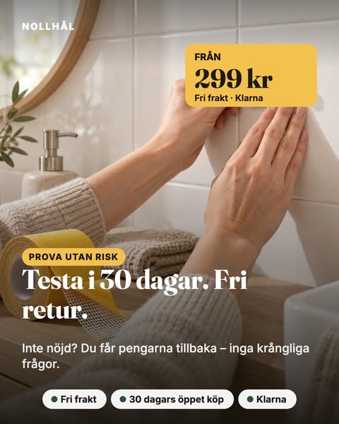 Prova riskfritt i 30 dagar