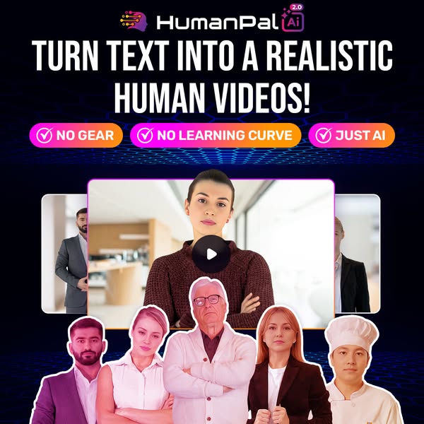 Turn Text into AI Videos With Real Humans