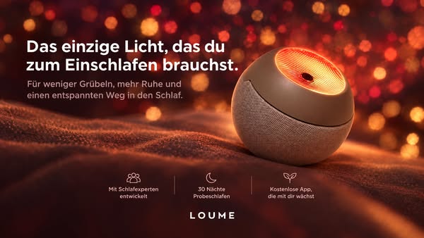 Einschlafen in Minuten.