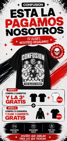 TU CAMISETA GRATIS.