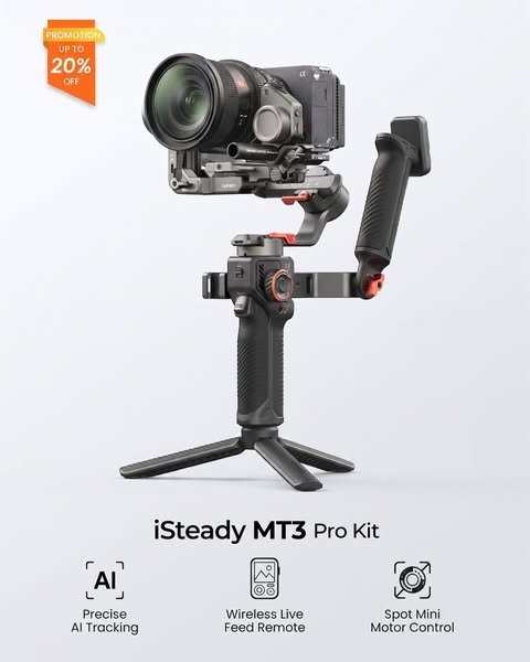 Hohem iSteady MT3 Serise | Al Stabilizer for Professional Commercial Creation